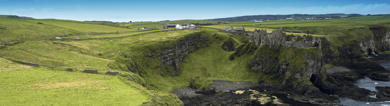 Banner image of Northern Ireland landscape