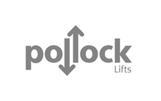 Pollock lifts company logo