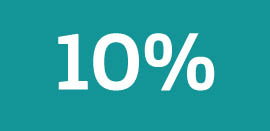 10%