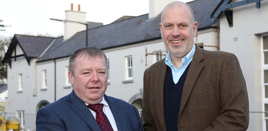 Fresh Food Centres news image - Pictured (L-R) are Michael Johnston, Operational Director, Fresh Food Centres and John Hood, Director of Food & Tourism, Invest NI.