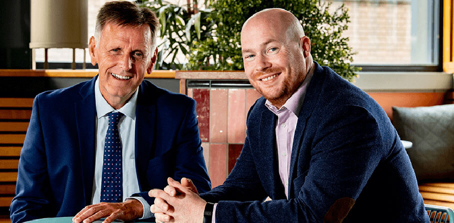 Veriteer - Pictured (L-R) are Mark Bleakney, Southern Office Regional Manager, Invest NI with Niall Lavery, Chief Executive Officer and First Veriteer, Veriteer.