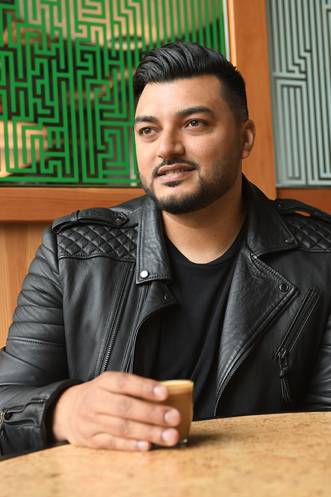 Photo of Haroon Danis, CEO of Skin HQ. 