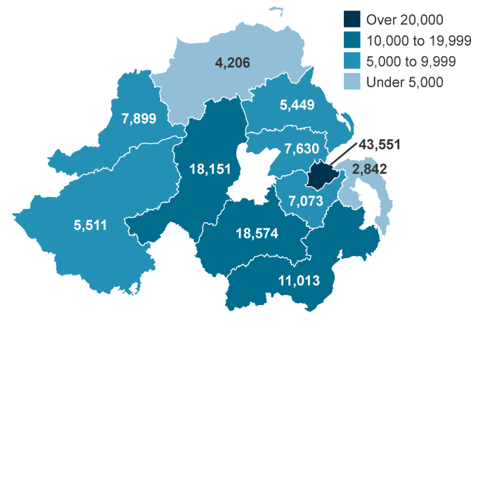 Employment by Council Area