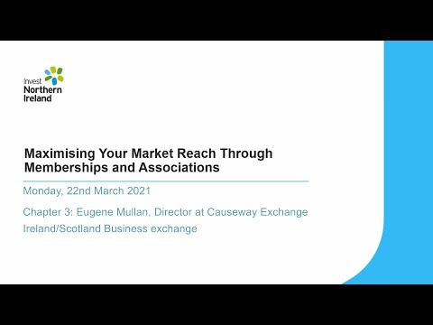 Preview image for the video "Maximising your reach in GB - Chapter 3 - Ireland/Scotland Business exchange". Preview image for the video "Maximising your reach in GB - Chapter 3 - Ireland/Scotland Business exchange".