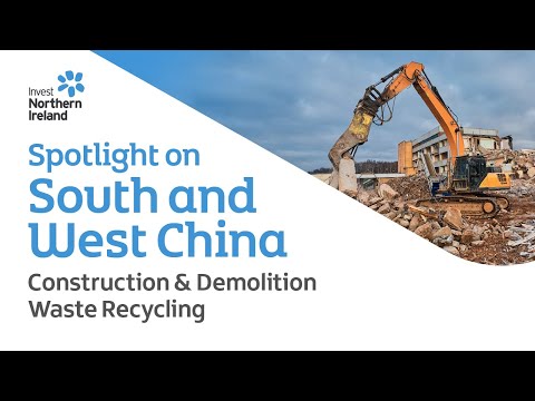 Preview image for the video "Spotlight on South &amp; West China | Construction &amp; Demolition Waste Recycling".