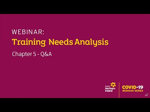 Preview image for the video "Training Needs Analysis  - Chapter 5 - Q&amp;A".