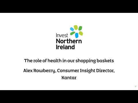Preview image for the video "Day 2 - Chapter 2 – The role of health in your shopping baskets - Alex Rowberry".