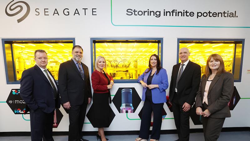 Ministers welcome major investment by Seagate  Technology Holdings